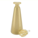 Murano Glass Gold Tulip Perfume Bottle