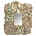 Baby Abalone And Scallop Sea Shell Mirror
