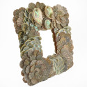 Baby Abalone And Scallop Sea Shell Mirror
