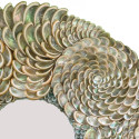 Silver Abalone Sea Shell Mirror