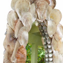 Massive Natural Placuna Seashell Mirror